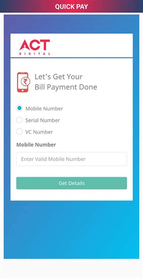 selfcare.actcorp|ACT Digital Selfcare – Apps on Google Play.